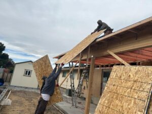 Professional home builder roof contractor