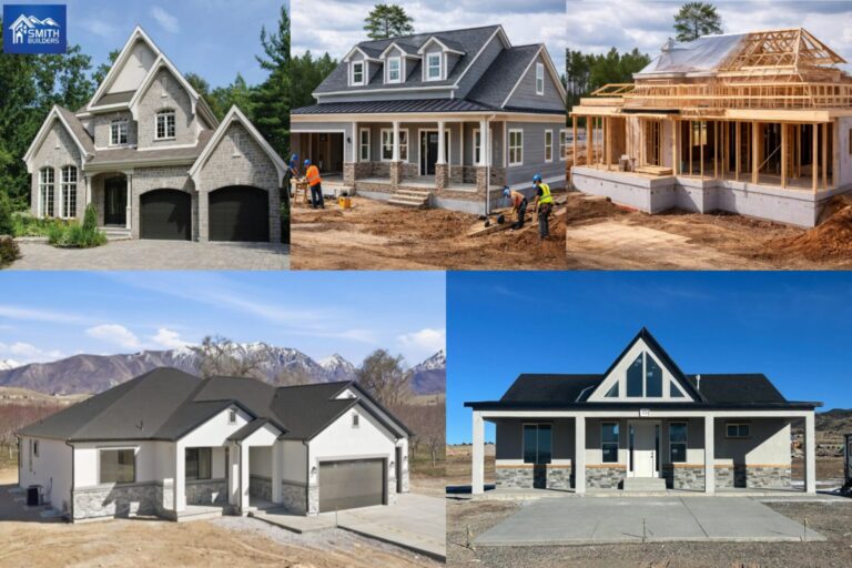 custom homes built from the ground up in utah