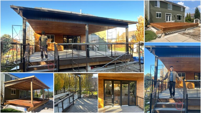custom outdoor deck west jordan utah remodeling construction project