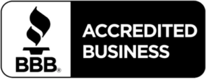 Better Business Bureau Accreditation Seal website landscape view