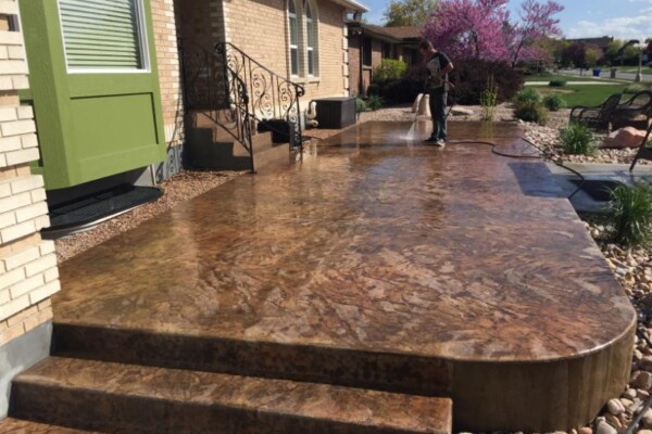 Professional concrete contractor design